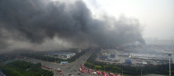 天津で新たな爆発　犠牲者少なくとも112人 - Sputnik 日本