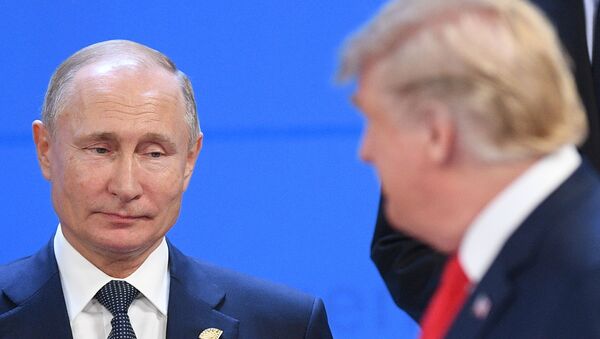 露プーチン大統領と米トランプ大統領 - Sputnik 日本