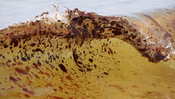 メキシコ湾で流出した原油が米アラバマ州のオレンジビーチに漂着（2010年7月12日撮影） - Sputnik 日本