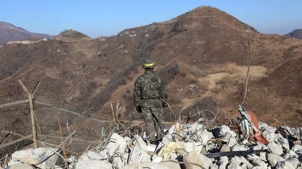 韓国兵士 国境 - Sputnik 日本