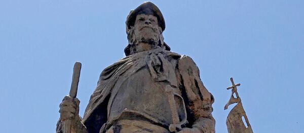 米アルバカーキで征服者の像 米アルバカーキで征服者の像 - Sputnik 日本