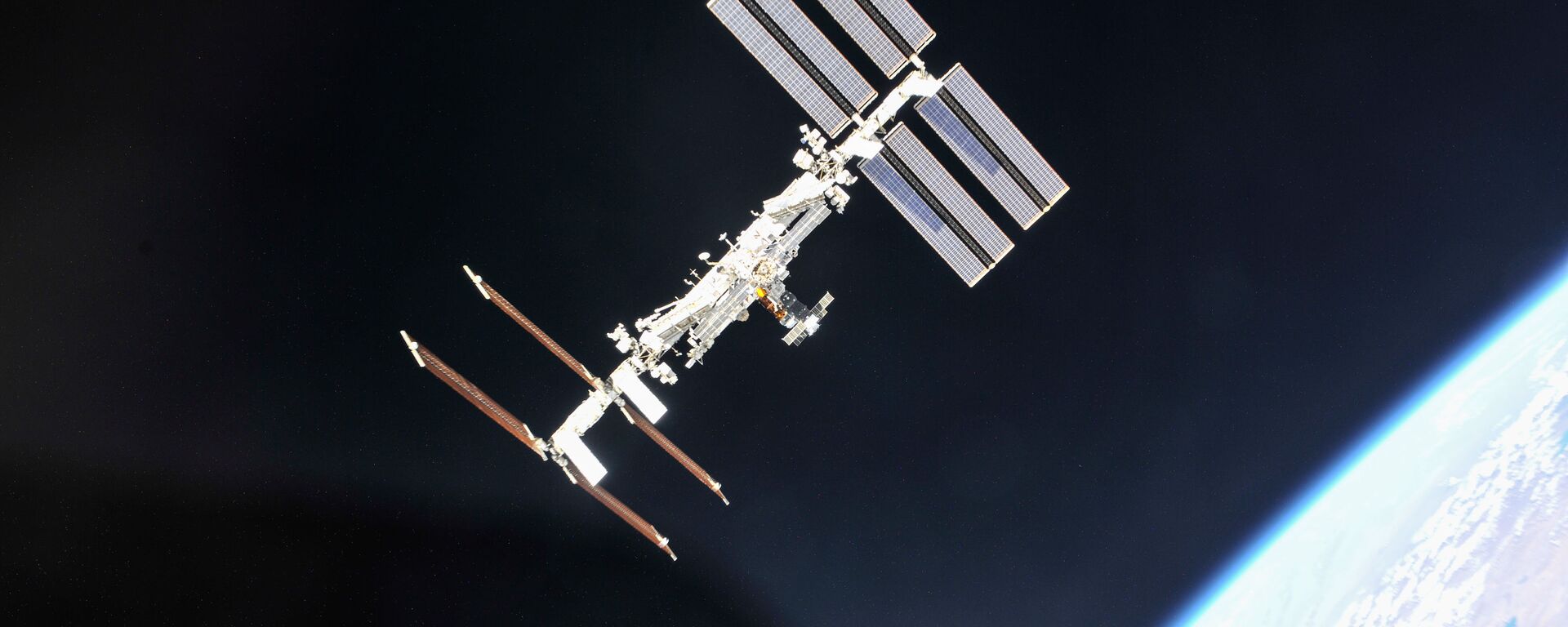 The International Space Station photographed from a Soyuz spacecraft - Sputnik 日本, 1920, 02.04.2022