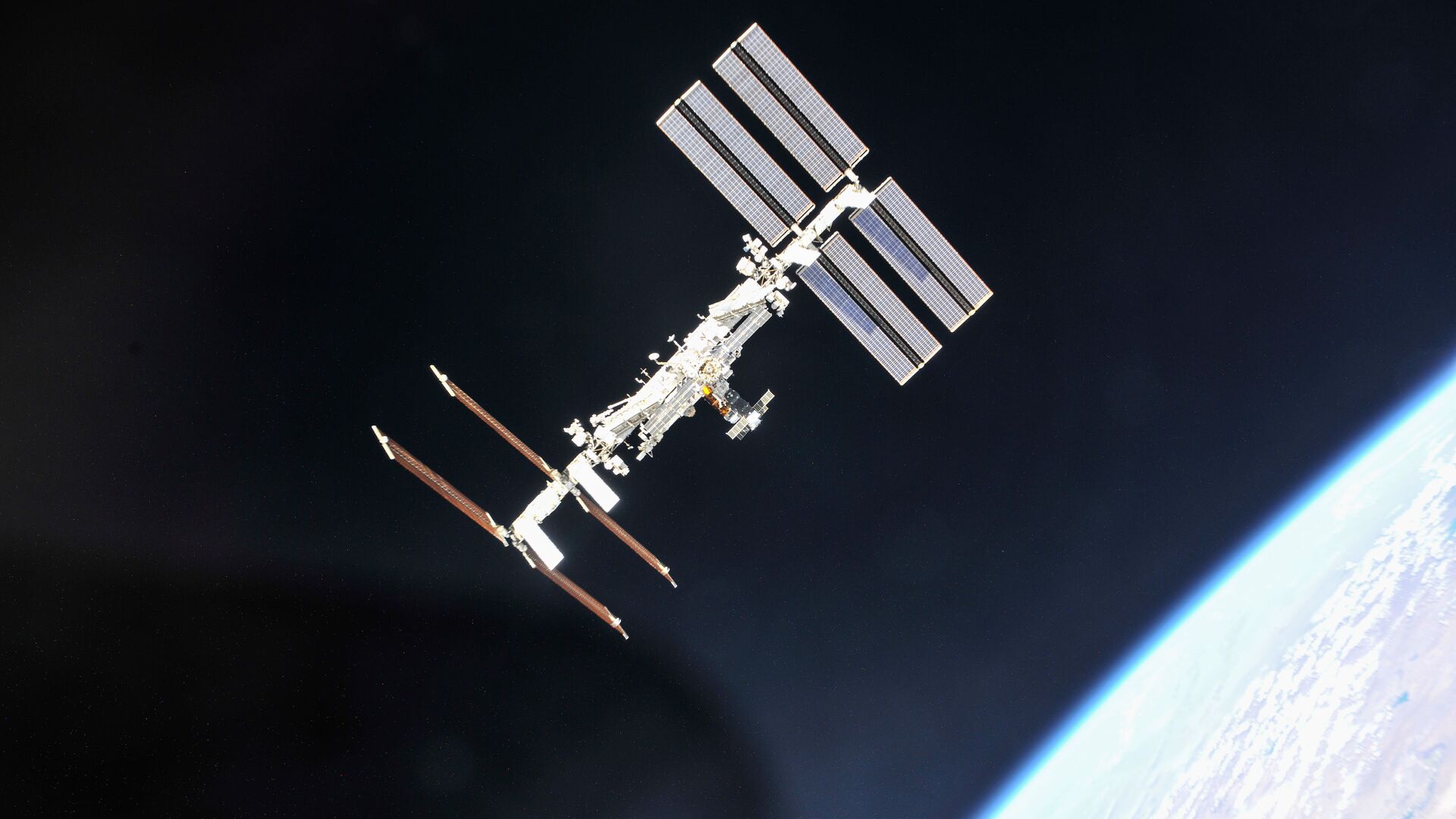 The International Space Station photographed from a Soyuz spacecraft - Sputnik 日本, 1920, 02.04.2022