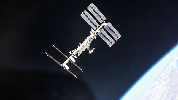 The International Space Station photographed from a Soyuz spacecraft - Sputnik 日本