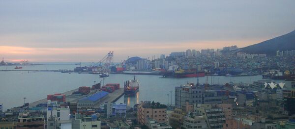 韓国釜山港 韓国釜山港 - Sputnik 日本