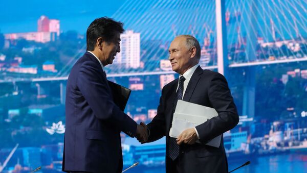 安倍首相とプーチン大統領（アーカイブ写真） - Sputnik 日本