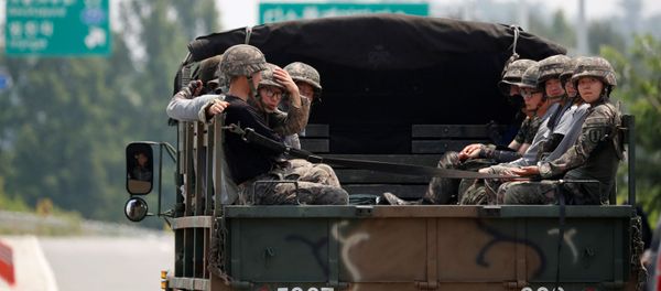 韓国兵士 韓国兵士 - Sputnik 日本