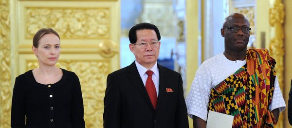 В.Путин принял верительные грамоты у послов иностранных государств - Sputnik 日本