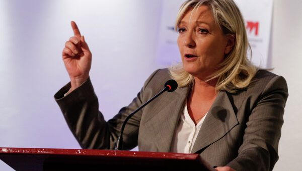 フランス「国民戦線」党リーダーのマリーヌ・ル・ペン氏 - Sputnik 日本