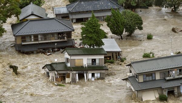 茨城県常総市、浸水で避難所の５５０人が孤立状態 - Sputnik 日本