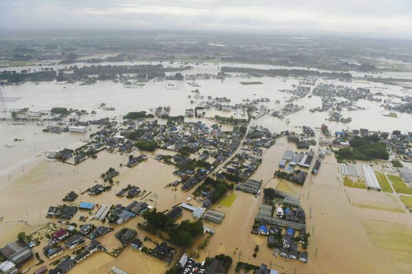 常総市は水に浸かった。 - Sputnik 日本