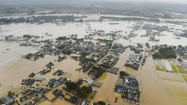 日本・茨城県　豪雨による堤防決壊の影響で2千人以上自宅に戻れず - Sputnik 日本