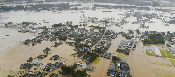 常総市は水に浸かった。 常総市は水に浸かった。 - Sputnik 日本