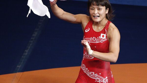 女子レスリング世界選手権　伊調選手 - Sputnik 日本