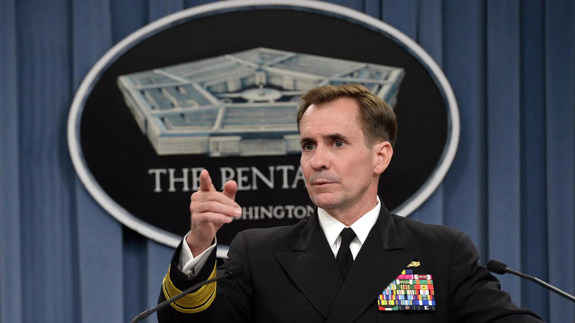 米国防総省のジョン・カービー報道官