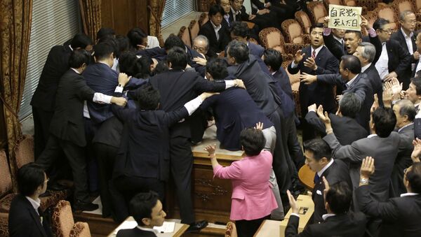 世界各地より議事堂における華麗なる乱闘 - Sputnik 日本
