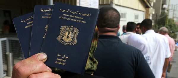 シリアのパスポート シリアのパスポート - Sputnik 日本