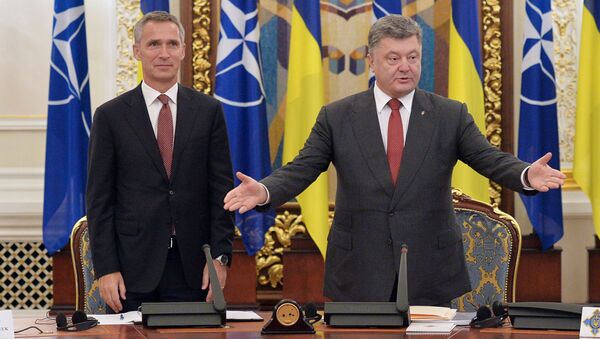 ウクライナ、ロシアに対抗するためＮＡＴＯとの協力強化宣言に署名 - Sputnik 日本