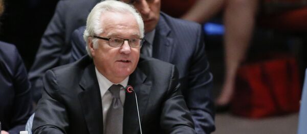 ロシアのヴィターリイ・チュルキン国連大使 ロシアのヴィターリイ・チュルキン国連大使 - Sputnik 日本