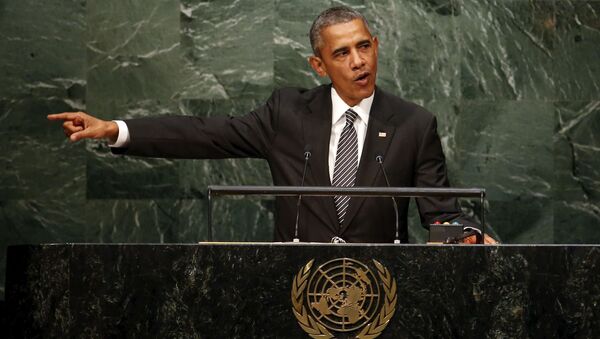 米大統領、国連総会演説でロシア、中国と米国に挑戦を招きかねない国呼ばわり - Sputnik 日本