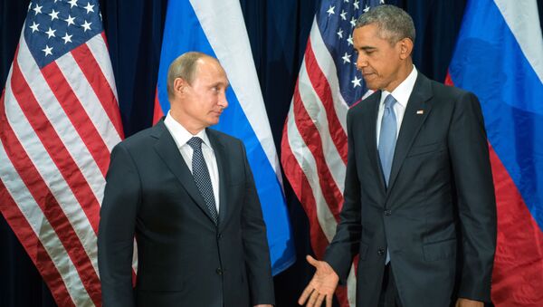 オバマ氏、プーチン氏とともにシリアの政治変容に取りくむと表明 - Sputnik 日本