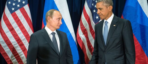 オバマ氏、プーチン氏とともにシリアの政治変容に取りくむと表明 - Sputnik 日本