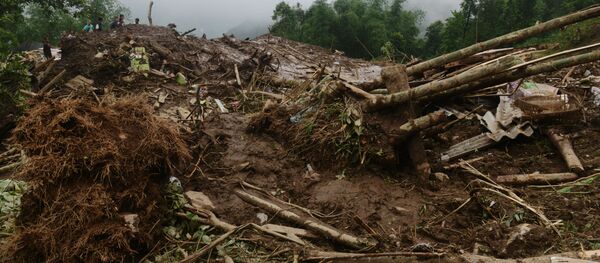 ミャンマーで地滑り　死者９０人 - Sputnik 日本